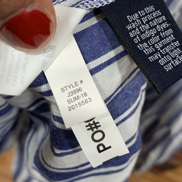 Madewell Ruffle-Sleeve Tiered Dress in Ava Stripe - Picture 11 of 12